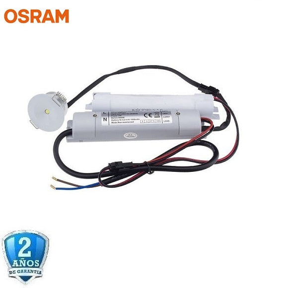 Luz de Emergencia Osram-3W-4,8V-460lm-1800mAh-3 horas de autonomía