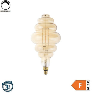 8W BD200 700lm 300º 1800K Cristal "Oro" Regulable (Dimmable)