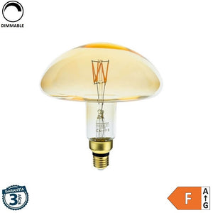 8W MS200 700lm 300º 1800K Cristal "Oro" Regulable (Dimmable)