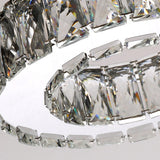 Lampara colgante LED Ring Cristal 40W CCT
