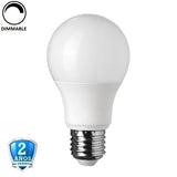 10W A60 800lm Apertura 270º- Regulable (Dimmable)