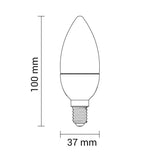 6W 480lm Apertura 240º Regulable (Dimmable)