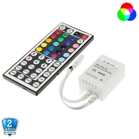 Controlador RGB con Mando 12V 144W 44 botones