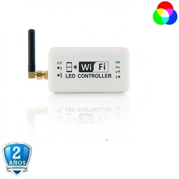 Controlador Led RGB Wi-Fi 3chx4A 12-24V 144-288W