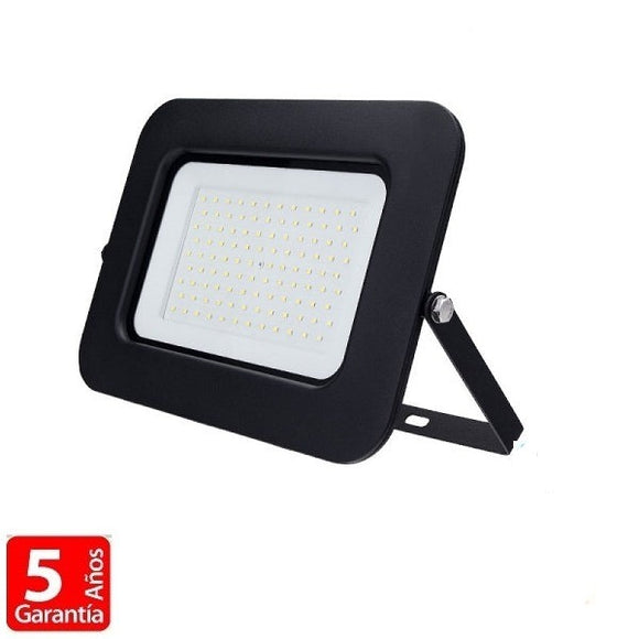 Foco proyector Led 100W SMD 8500lm IP65 Negro Exterior