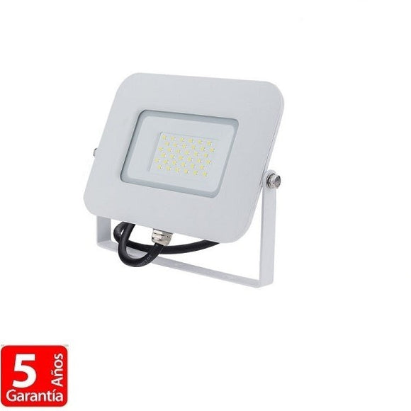Foco proyector Led 30W SMD 2550lm IP65 Blanco Exterior