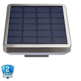 Lampara LED Solar de pie-4,4W-600lm-110º-3,7V sensor-IP44